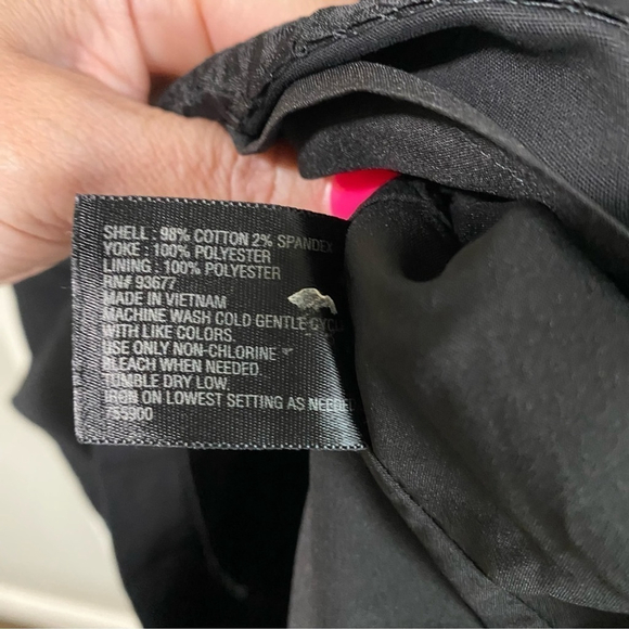 Worthington black sheath dress with lace sheer top detail sleeveless NWT size 14 - Picture 12 of 13